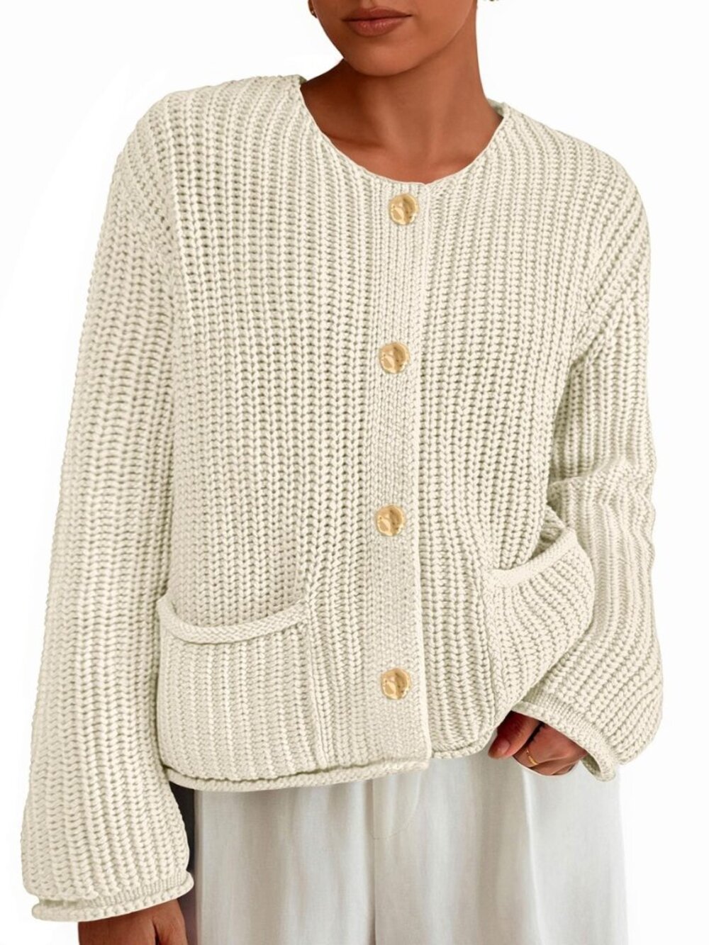 Women Oversized Cardigan Sweaters 2026 Fall Outfits